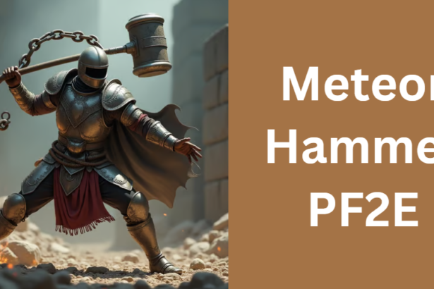 Meteor Hammer PF2E