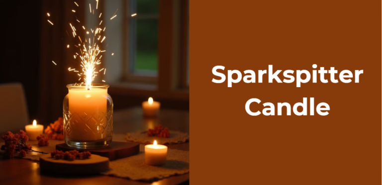 Sparkspitter Candle