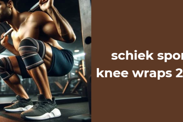schiek sports knee wraps 2 unit